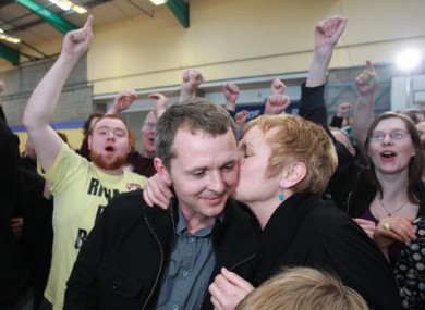 United Left Alliance candidate Richard Boyd Barrett.