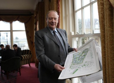 Jim Mansfield Sr last year at the Citywest Institute of Education after it secured a lucrative contract with the Ministry of Higher Education of Saudi Arabia.