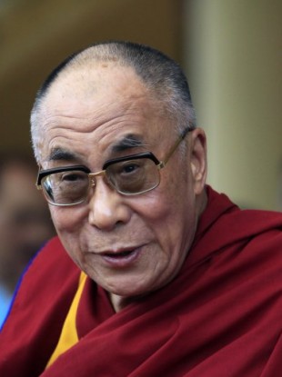 Tibetan spiritual leader the Dalai Lama.