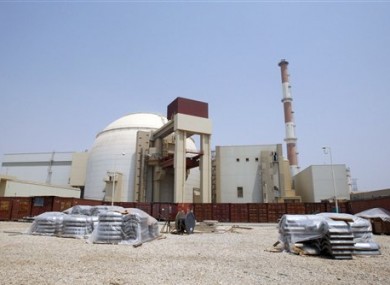 File photo shows the reactor building of the Bushehr nuclear power plant outside the southern Iranian city of Bushehr.