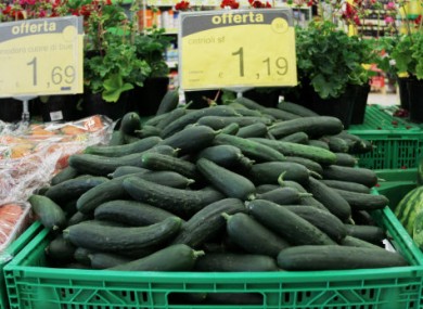 Spanish cucumbers are not the source of the deadly E.coli outbreak, says Germany.