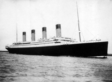 The original Titanic, in case you weren't aware, also sank on its first voyage.