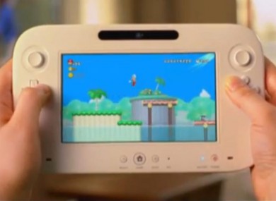 The new WiiU controller from Nintendo