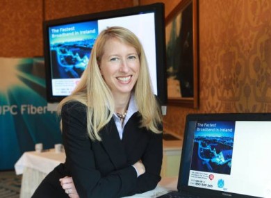 CEO of UPC Ireland Dana Strong.
