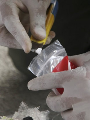 File photo of heroin.