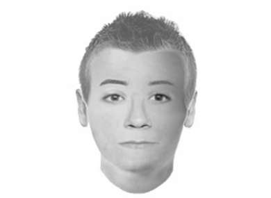 Police have issued this photofit illustrating the man who was reportedly sighted carrying a gun on the Virginia Tech campus.
