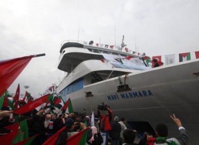 Sunday, Dec. 26, 2010 file photo of the Mavi Marmara.