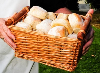 A blaa is identified by the flour sprinkled on the top before baking - the key difference between it and a bap.