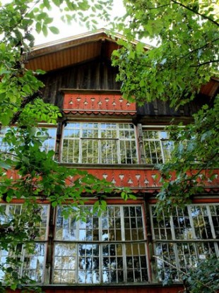 Outside view of the house in St. Peter am Hart, Upper Austria, taken on Wednesday, Aug. 24, 2011, where police are investigating allegations that a man imprisoned his two mentally retarded daughters and sexually abused them for 41 years.