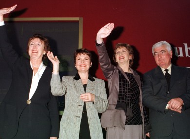 Mary McAleese's victory in 1997 had been predicted by all the opinion polls carried out in the week before polling.