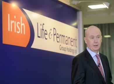Irish Life & Permanent chief executive Kevin Murphy: staff at the Irish Life arm of the company are meeting tomorrow to consider potential strike action.