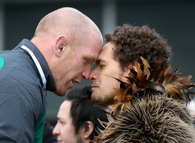 Paul O'Connell welcomed to New Zealand ahead of this year's Rugby World Cup.