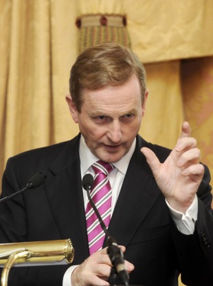 Enda Kenny pictured earlier this month.