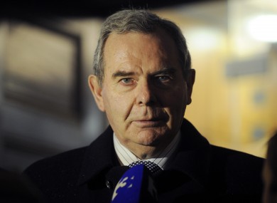 Quinn outside Belfast High Court in December.