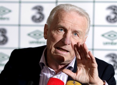 Giovanni Trapattoni: preparation.
