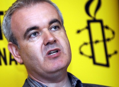 File: Colm O'Gorman, Amnesty International