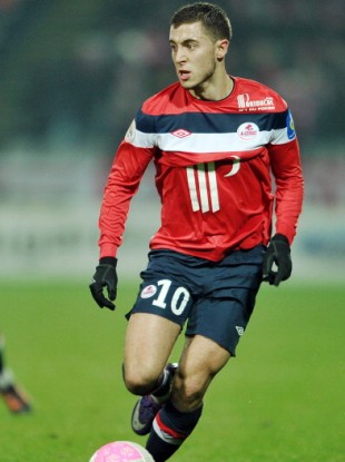 Lille's Belgian midfielder Eden Hazard