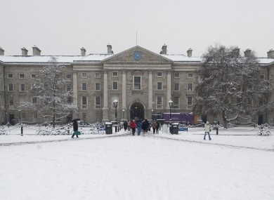 Ireland's top-ranked universities, led by Trinity College, do not feature in a new list of the world's most highly-regarded institutions.
