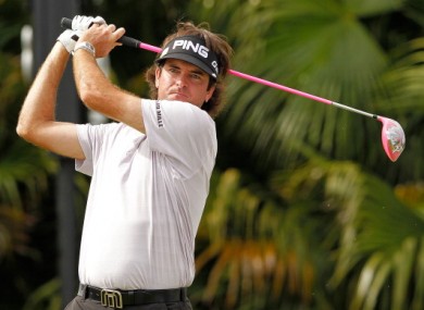 Bubba Watson: new adopted son.