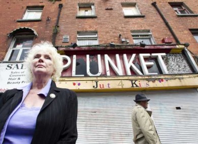 Actress Fionnuala Flanagan has lent her support to the call to preserve the Moore Street building (pictured) that was the HQ for the 1916 rising.