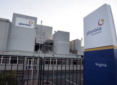 Glanbia Ingrediants LTD plant in Virginia, Co Cavan