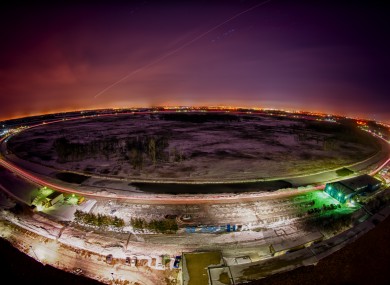 The Tevatron at Fermilab which produced about 10 million proton-antiproton collisions per second