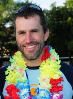 Paraic Casey, 45, who died while attempting to swim the English Channel yesterday.