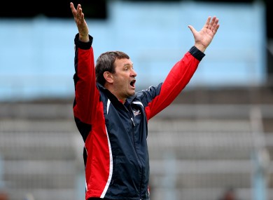 Cork manager Jimmy Barry-Murphy is seeking improvements.