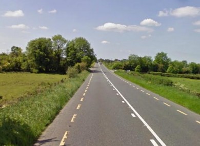 File Google Maps image of the N4 at Lisfarrell, Co Longford.