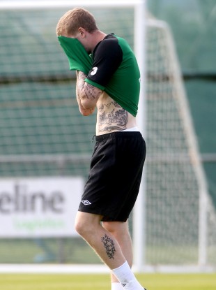 James McClean is a doubt for Ireland's clash with Kazakhstan.