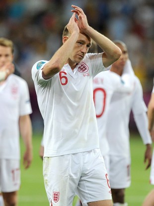 Terry during Euro 2012.