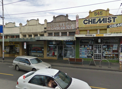 Police say they have identified Jill Meagher walking on Sydney St, pictured, about ten minutes after she left her friends in a bar. She was about 350m from home.