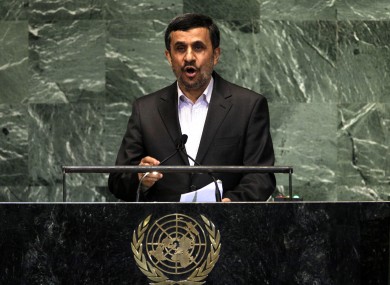 Mahmoud Ahmadinejad said politicians in other countries supported homosexuality merely to win