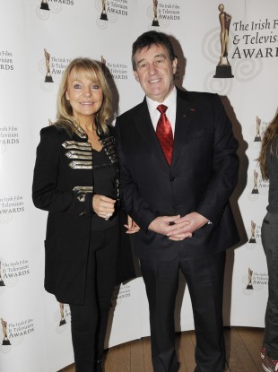 Bill Cullen and partner Jackie Lavin (file photo).