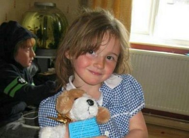 April Jones, 5, was last seen playing with friends on Monday evening.
