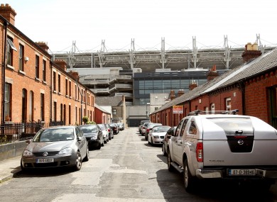 A resident's view of the Cusack Stand at Croke Park, where the current public service pay deal was negotiated and after which the deal is informally named.