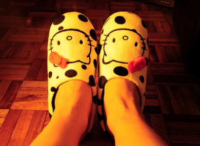 Lose the slippers... and the pyjamas.