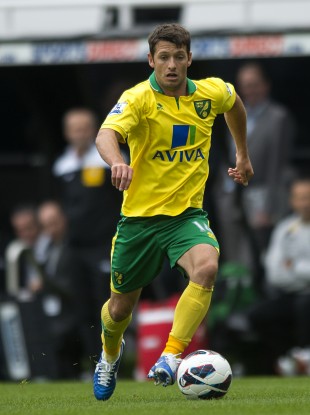 Wes Hoolahan ran the Norwich midfield in an impressive outing against Aston Villa.