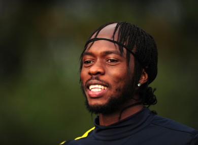 Gervinho is likely to start for Arsenal tonight.