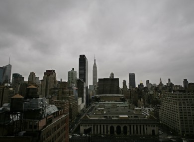 New York City: empty.