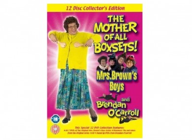 Brendan O'Carroll believes this 12-disc box set could confuse buyers into thinking it contains his popular BBC TV series.