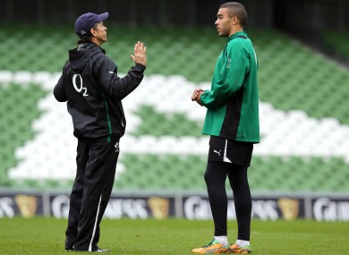 Les Kiss chats to Simon Zebo at the Captain's Run.