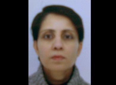 An undated handout photo provided by the Metropolitan Police shows Jacintha Saldanha.