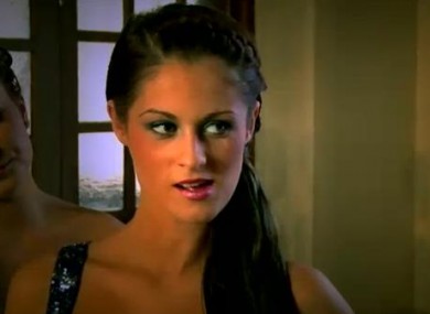 Mulqueen starred in the Horse Outside video