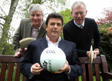 RTÉ's Michael Lyster, Des Cahill and Michael O'Muircheartaigh. Not up for team award.