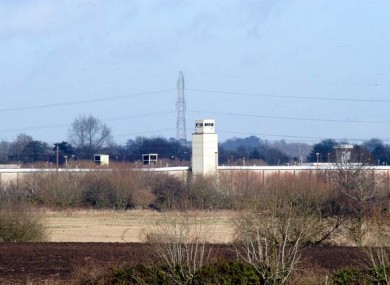 The artwork in question replicates the text of messages smuggled out of HM Maze Prison (pictured) by hunger strikers in 1981.