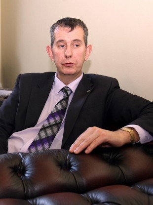 Northern Ireland's health minister Edwin Poots: James Reilly has been in contact with his Northern counterpart about making the new children's hospital an all-island facility.