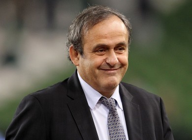 Platini has confirmed the tournament will move away from its traditional format.