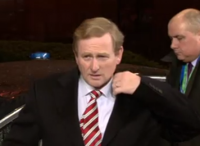 Enda Kenny admitted it