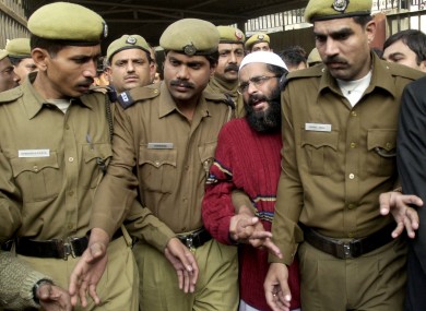 File photo of Mohammed Afzal Guru.
